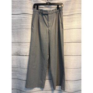 Divided Tailored Gray Wide Leg Business Casual Trousers Size 6